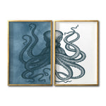 Cargar imagen en el visor de la galería, Tienda de cuadros decorativos marino para oficina. Cuadros baratos. Fauna y Naturaleza. Arte decoración de interiores. Arte minimalista. Decoración Fauna. Pulpos.