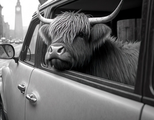 Animals Car Window