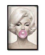 Cargar imagen en el visor de la galería, Cuadro Decorativo Bubble Gum 001 Marilyn Monroe
