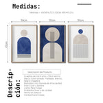 Cargar imagen en el visor de la galería, Set Cuadros Decorativos Abstract Colors 001 -Para Comedor
