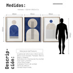 Cargar imagen en el visor de la galería, Set Cuadros Decorativos Abstract Colors 001 -Para Comedor
