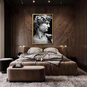 Cuadro Decorativo Esculturas 001 - El David para Recámara