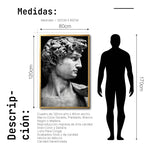 Cargar imagen en el visor de la galería, Cuadro Decorativo Esculturas 001 - El David. Para Sala
