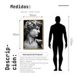 Cargar imagen en el visor de la galería, Cuadro Decorativo Esculturas 001 - El David. Para Sala
