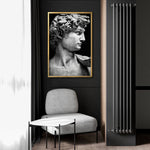 Cargar imagen en el visor de la galería, Cuadro Decorativo Esculturas 001 - El David. Para Sala
