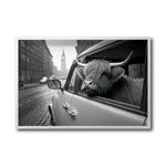 Cargar imagen en el visor de la galería, Cuadro Decorativo Animals Car Window 001
