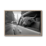 Cargar imagen en el visor de la galería, Cuadro Decorativo Animals Car Window 001
