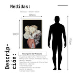 Cargar imagen en el visor de la galería, Cuadro Decorativo Mujer Floral y Alas 001 Para Sala
