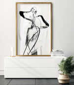 Cargar imagen en el visor de la galería, Cuadro Decorativo Abstracto Negro Arena 001 -  Para Credenza
