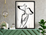 Cargar imagen en el visor de la galería, Cuadro Decorativo Abstracto Negro Arena 001 -  Para Credenza
