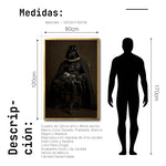 Cargar imagen en el visor de la galería, Cuadro Decorativo Personajes Época 001  Star Wars Darth Vader
