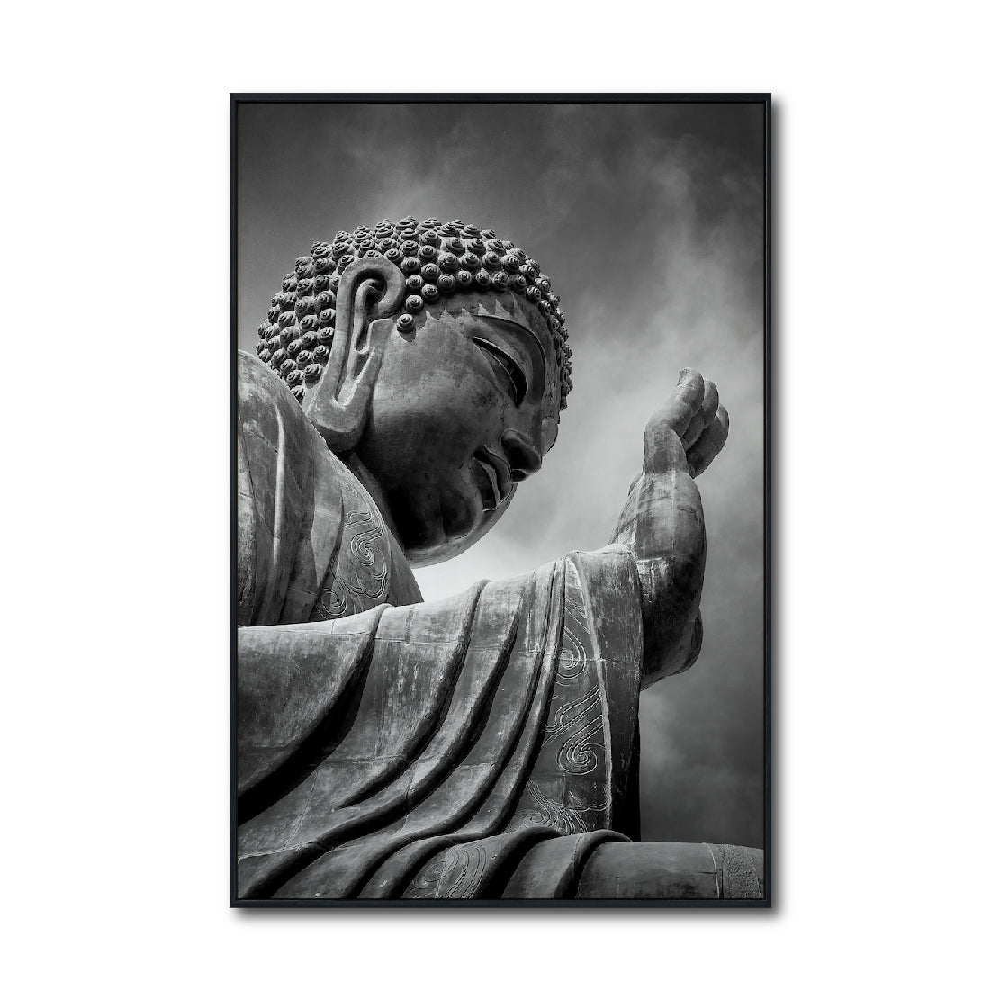Cuadro decorativo - Zen 001 - Buda en Meditación, despertar de consciencia Espiritualidad.