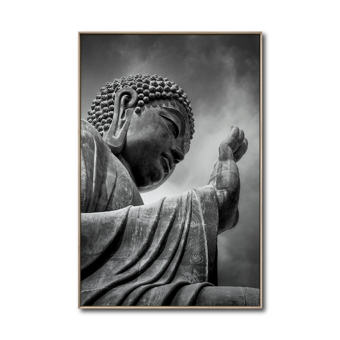 Cuadro decorativo - Zen 001 - Buda en Meditación, despertar de consciencia Espiritualidad.