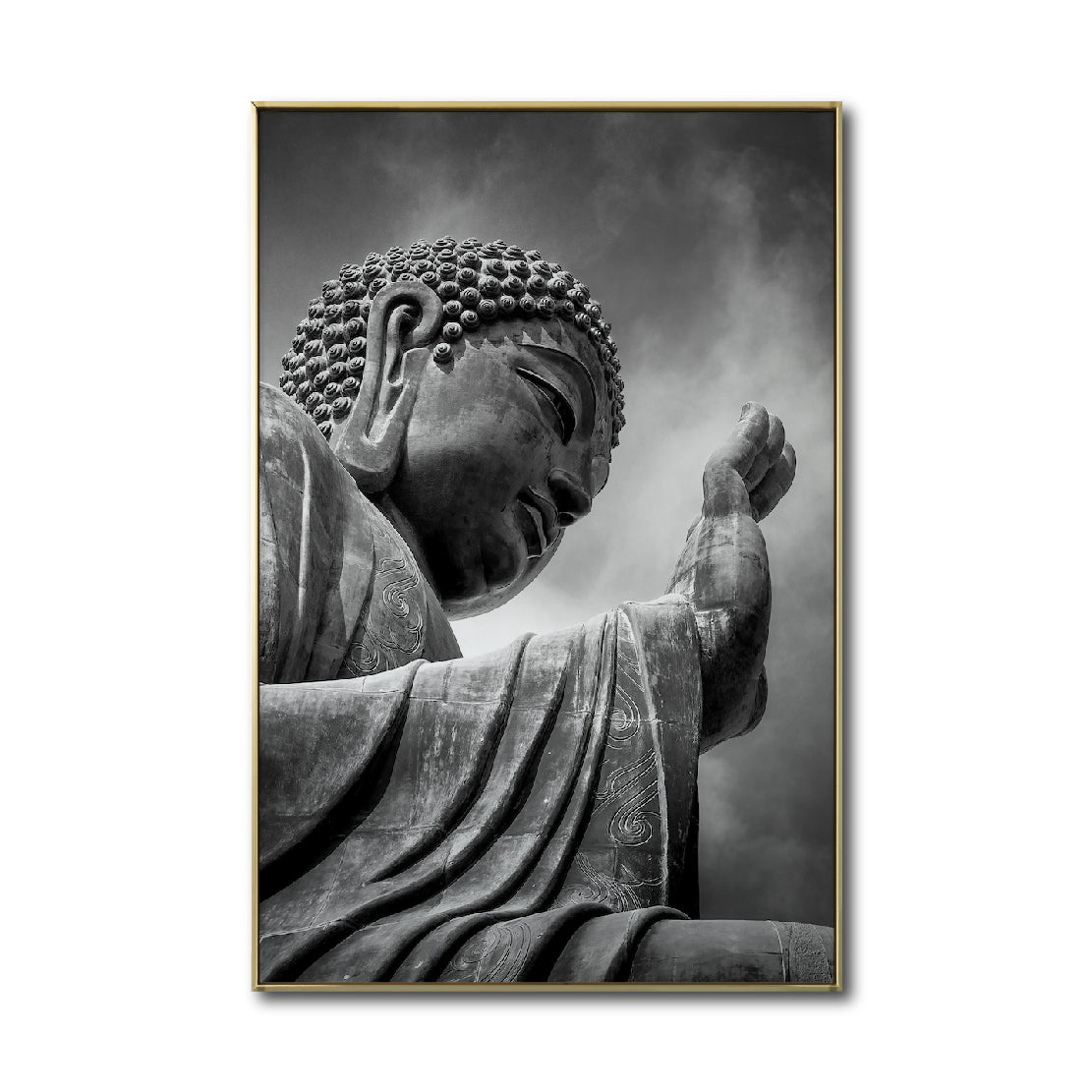 Cuadro decorativo - Zen 001 - Buda en Meditación, despertar de consciencia Espiritualidad.