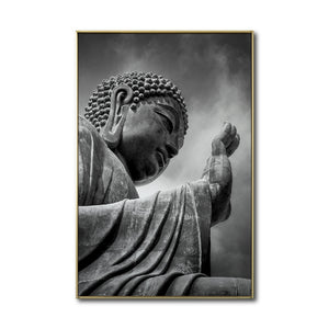 Cuadro decorativo - Zen 001 - Buda en Meditación, despertar de consciencia Espiritualidad.