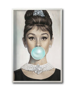 Cargar imagen en el visor de la galería, Audrey Hepburn. Compra de cuadros decorativos Personalidades para tu sala en Ciudad de México. Galería 314.
