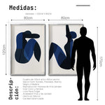 Cargar imagen en el visor de la galería, Set Cuadros Decorativos Abstract Colors 002 - Para Recámara
