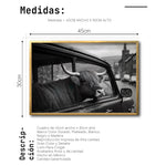 Cargar imagen en el visor de la galería, Cuadro Decorativo Animals Car Window 002
