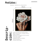 Cargar imagen en el visor de la galería, Cuadro Decorativo Mujer Floral y Alas 002 Para Comedor
