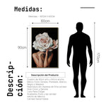 Cargar imagen en el visor de la galería, Cuadro Decorativo Mujer Floral y Alas 002 Para Comedor
