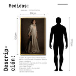 Cargar imagen en el visor de la galería, Cuadro Decorativo Personajes Época 002 Star Wars Princesa Leia
