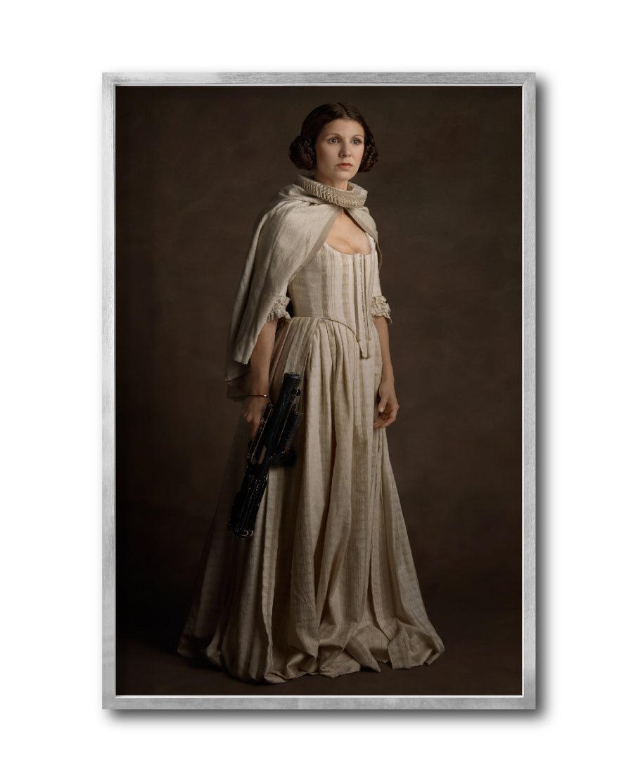 Cuadro Decorativo Personajes Época 002 Star Wars Princesa Leia