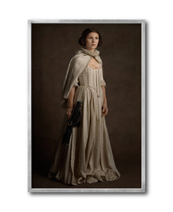 Cuadro Decorativo Personajes Época 002 Star Wars Princesa Leia