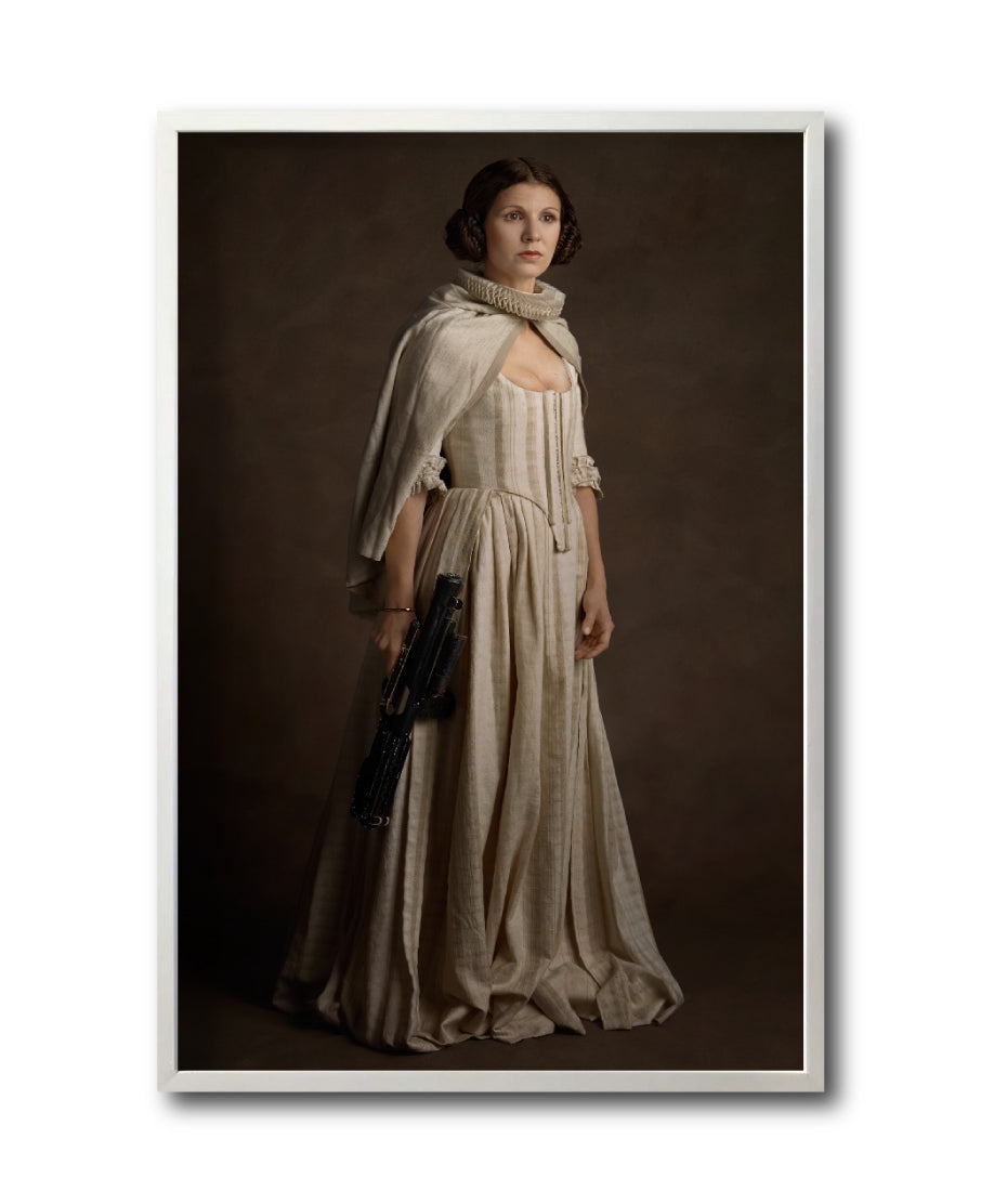 Cuadro Decorativo Personajes Época 002 Star Wars Princesa Leia