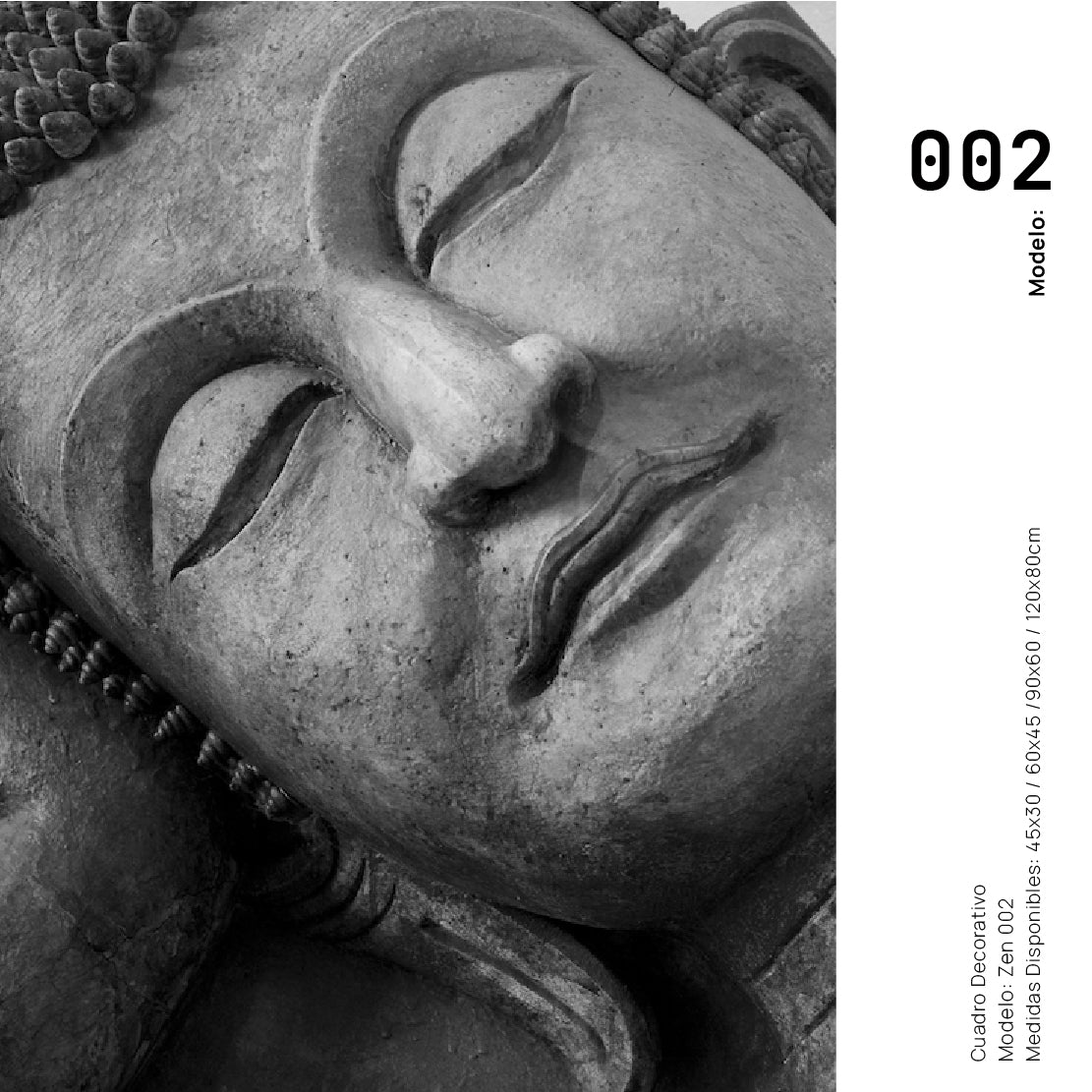 Cuadro Decorativo - Zen 002 - Buda en Meditación