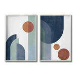 Cargar imagen en el visor de la galería, Set Cuadros Decorativos Abstract Colors 003 -Para Comedor

