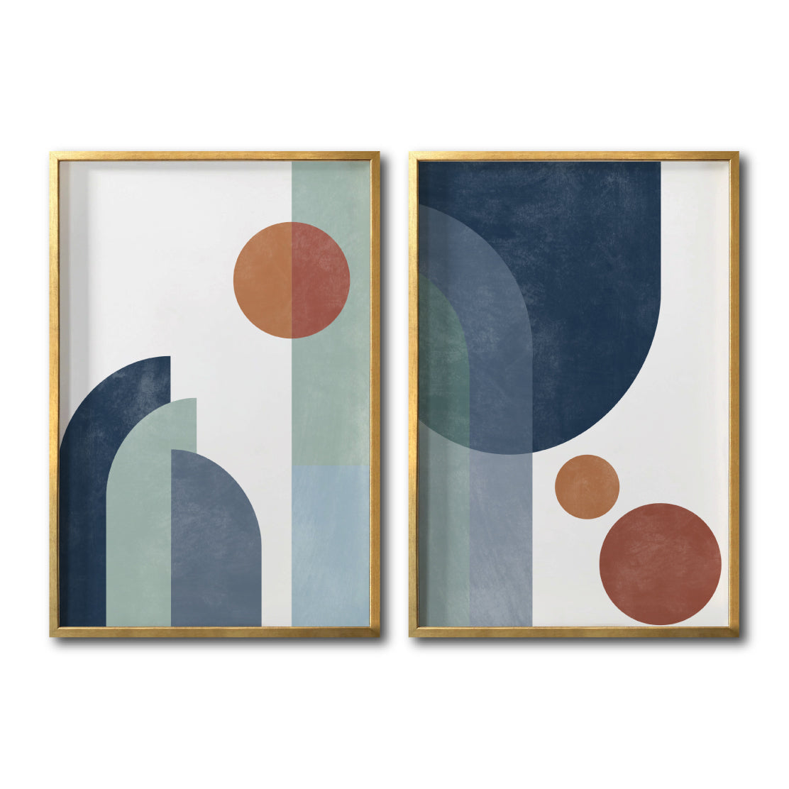 Set Cuadros Decorativos Abstract Colors 003 -Para Comedor