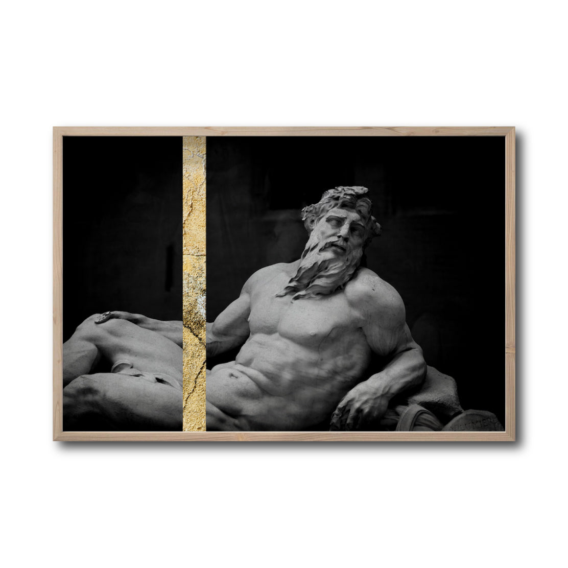 Cuadro Decorativo Esculturas 003 - Para Credenza