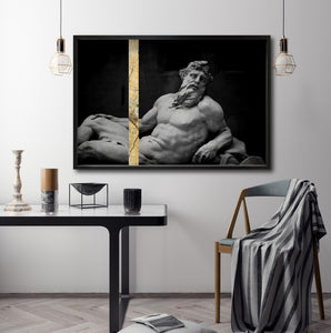 Cuadro Decorativo Esculturas 003 - Para Credenza