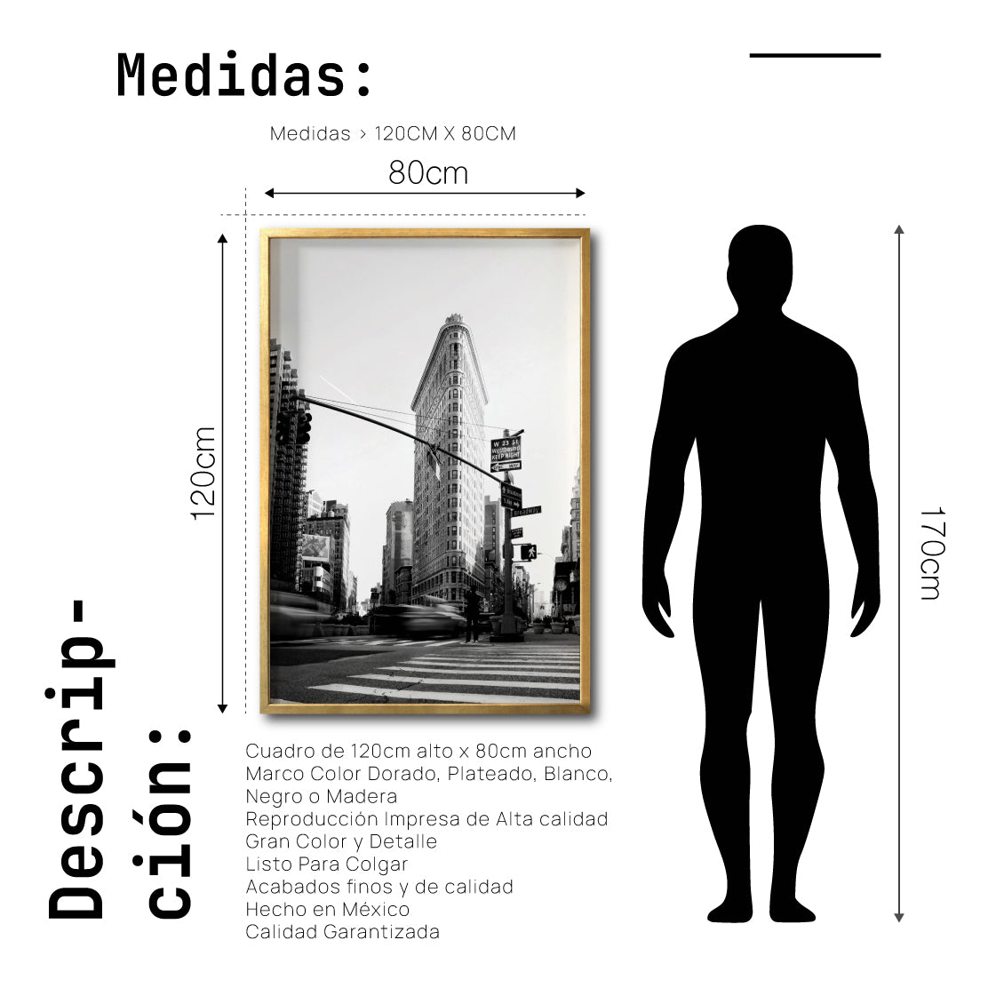 Cuadro Decorativo NY 003 - Flatiron Building New York