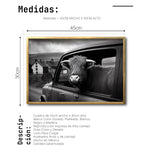 Cargar imagen en el visor de la galería, Cuadro Decorativo Animals Car Window 003
