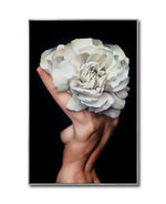 Cargar imagen en el visor de la galería, Cuadro Decorativo Mujer Floral y Alas 003 Para Sala
