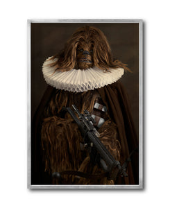 Cuadro Decorativo Personajes Época 003 Star Wars Chewbacca
