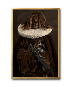 Cuadro Decorativo Personajes Época 003 Star Wars Chewbacca