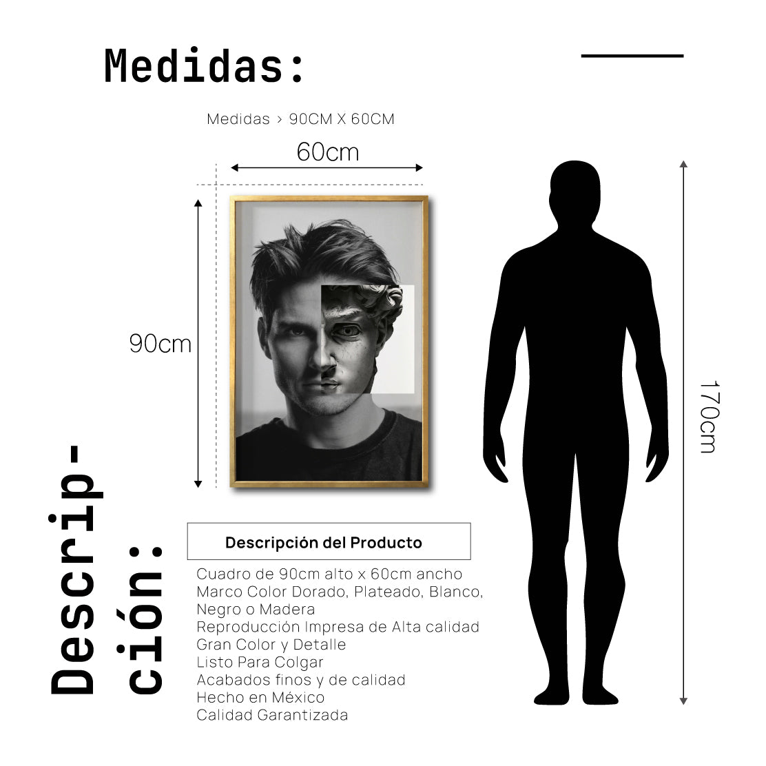 Cuadro Decorativo Rostros 003 Tom Cruise - El David