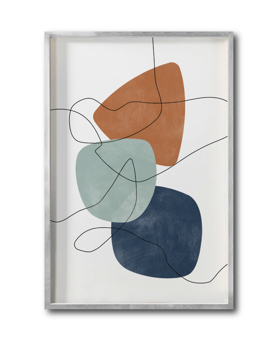 Cuadro Decorativo Abstract Colors 004 - Para Credenza