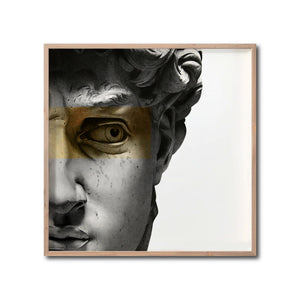 Cuadro Decorativo Esculturas 004 El David para Sala