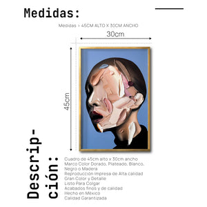 Cuadro Decorativo Abstract Portrait 004