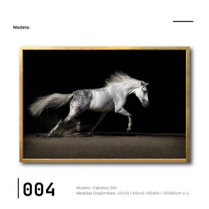 Compra cuadros online de caballos para sala. Galería 314.