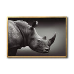 Cargar imagen en el visor de la galería, Cuadro Decorativo: Fauna 004 - Rinoceronte Blanco y Negro
