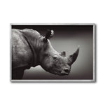 Cargar imagen en el visor de la galería, Cuadro Decorativo: Fauna 004 - Rinoceronte Blanco y Negro
