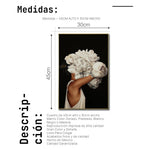Cargar imagen en el visor de la galería, Cuadro Decorativo Mujer Floral y Alas 004 - Para Credenza
