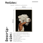 Cargar imagen en el visor de la galería, Cuadro Decorativo Mujer Floral y Alas 004 - Para Credenza
