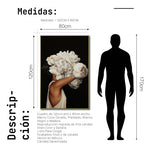 Cargar imagen en el visor de la galería, Cuadro Decorativo Mujer Floral y Alas 004 - Para Credenza
