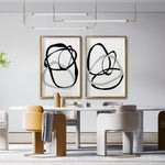 Cargar imagen en el visor de la galería, * Compra cuadros decorativos Abstractos en México para tu Sala. Galería 314. Cuadro Moderno, Minimalista y elegante. Decoración de interiores. Interiorismo. 

