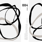 Cargar imagen en el visor de la galería, Set de Cuadros Decorativos Abstracto Negro Arena 004 - Para Comedor

